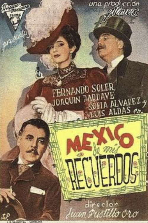 Póster de México de mis recuerdos