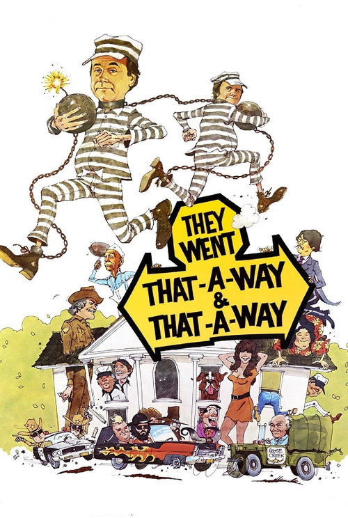 Póster de They Went That-A-Way & That-A-Way