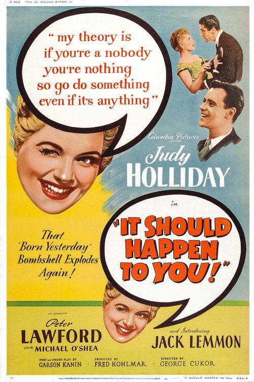 Póster de It Should Happen to You