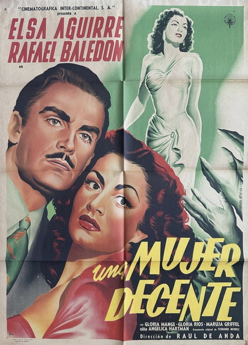 Poster von Una mujer decente