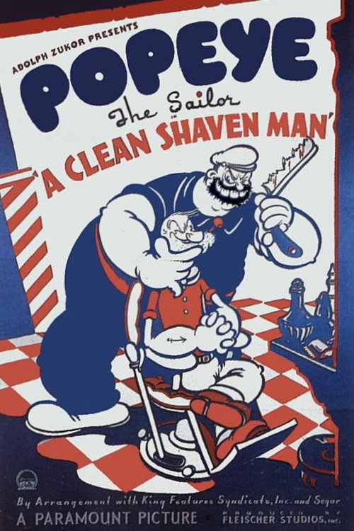 Poster von A Clean Shaven Man