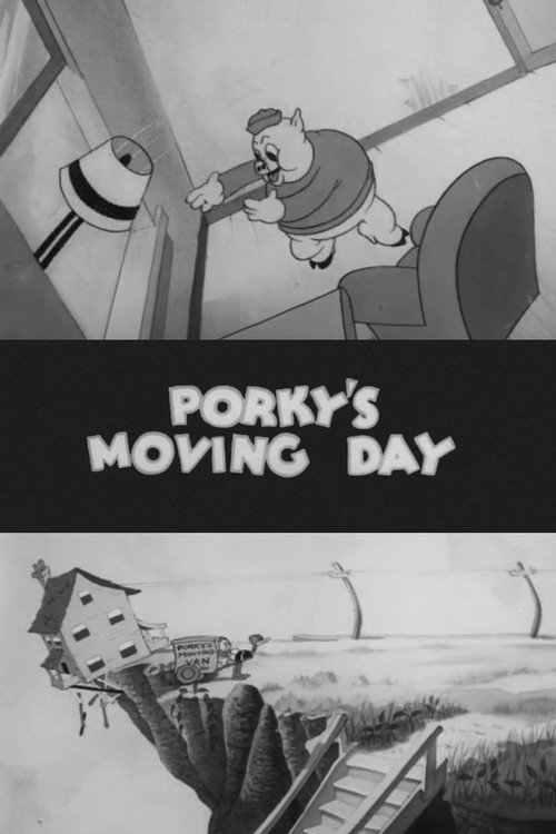 Poster von Porky's Moving Day