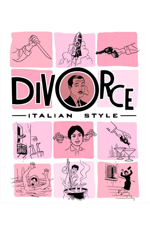 Póster de Divorce Italian Style