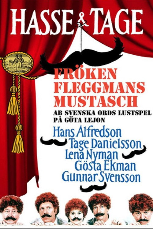 Poster von Miss Fleggman's Mustache