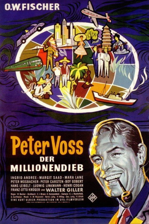 Póster de Peter Voss, der Millionendieb