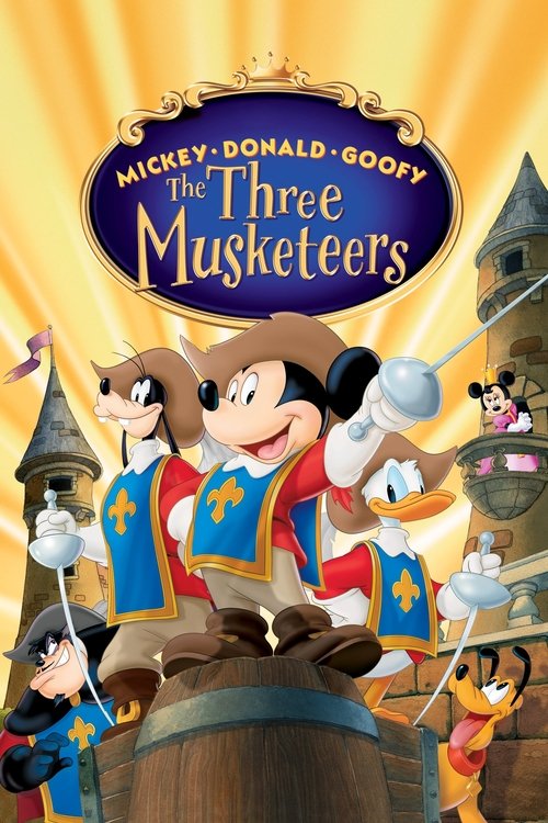 Póster de Mickey, Donald, Goofy: The Three Musketeers