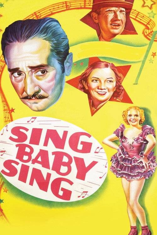 Póster de Sing, Baby, Sing