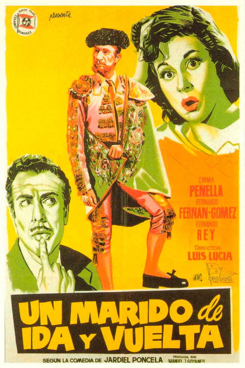 Póster de Un marido de ida y vuelta