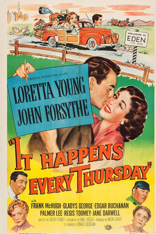 Póster de It Happens Every Thursday