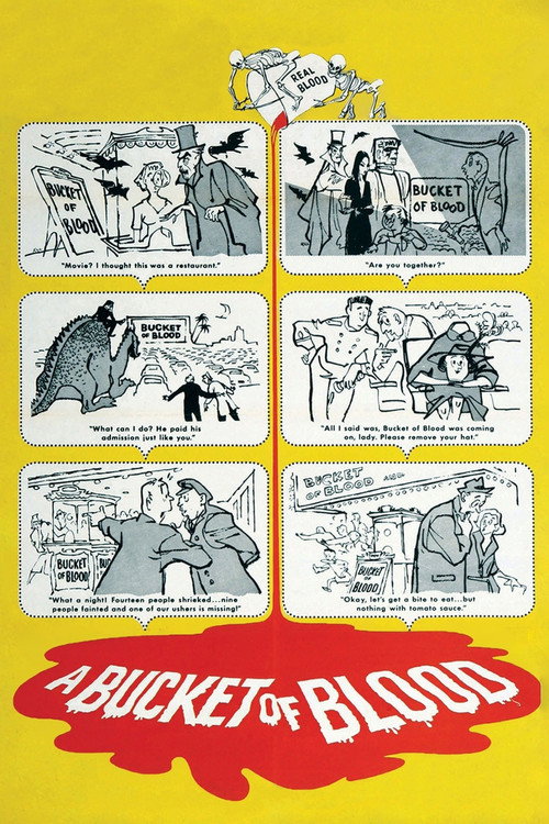 Póster de A Bucket of Blood