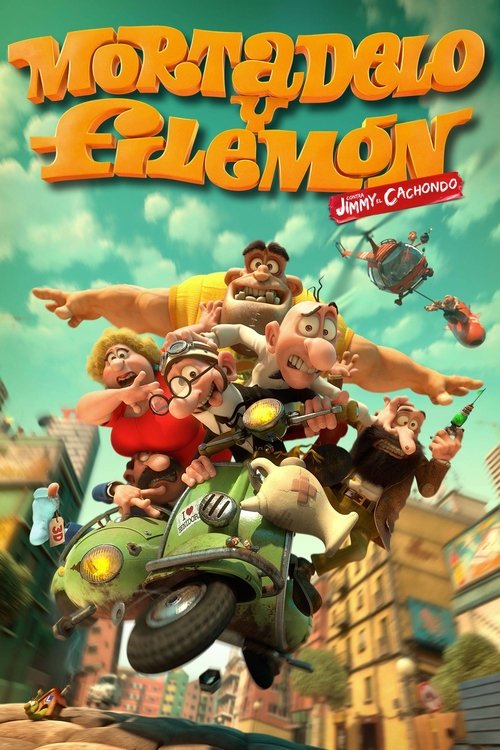 Póster de Mortadelo y Filemón contra Jimmy el Cachondo