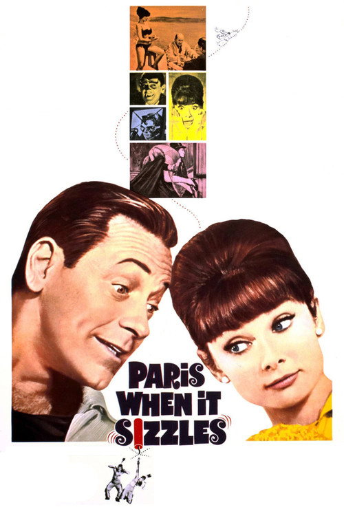 Póster de Paris When It Sizzles