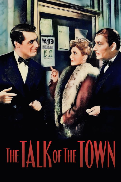 Póster de The Talk of the Town