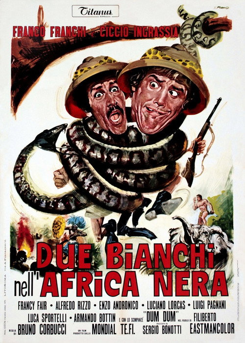 Póster de Two Whites in Dark Africa