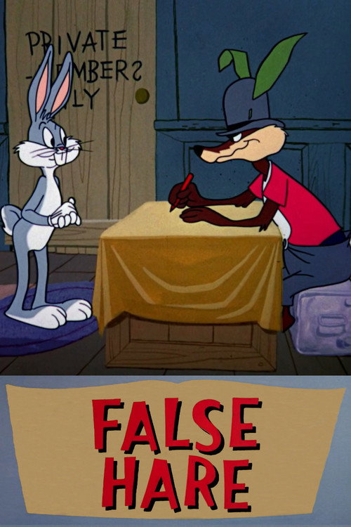 Póster de False Hare