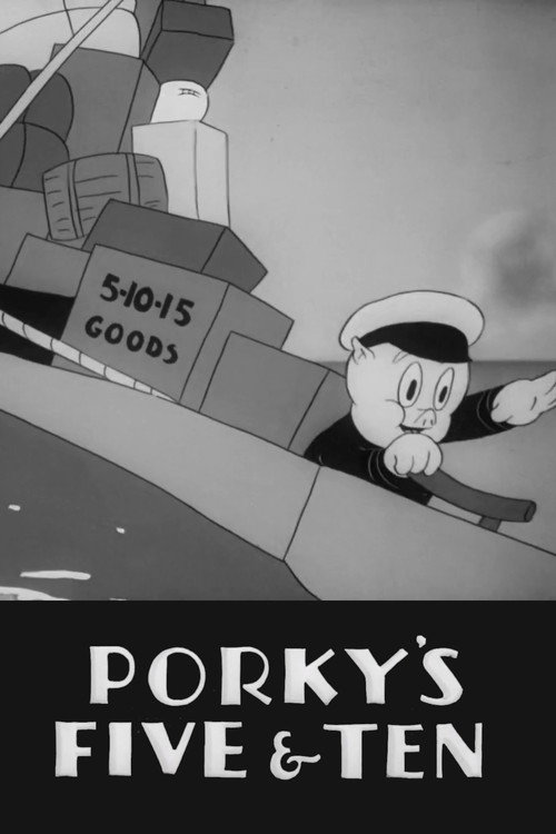 Póster de Porky's Five & Ten