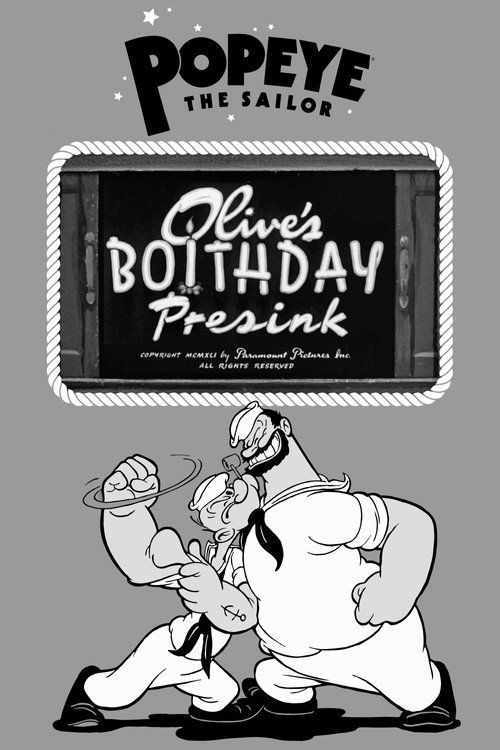 Póster de Olive's Boithday Presink