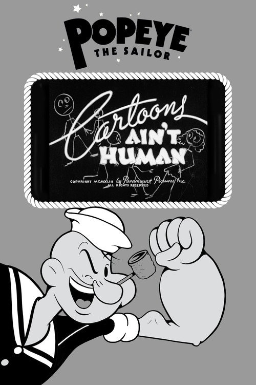 Poster von Cartoons Ain't Human