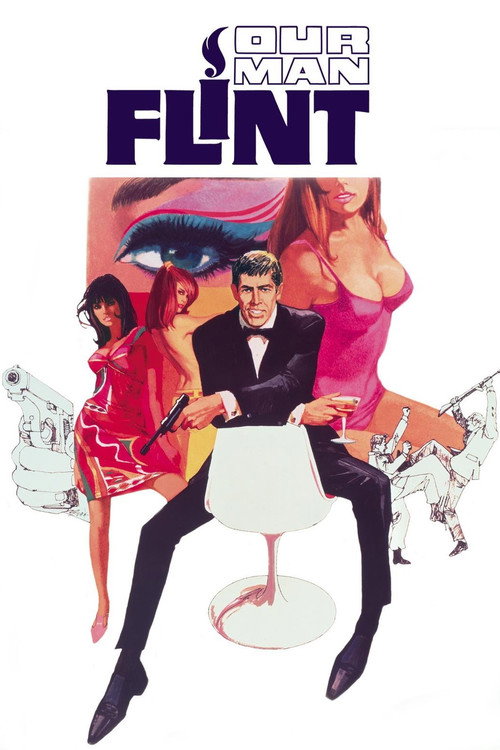 Poster von Derek Flint schickt seine Leiche