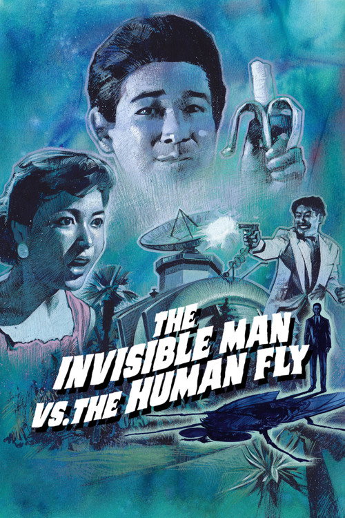 Póster de The Invisible Man vs. The Human Fly