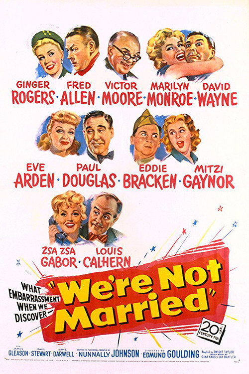 Póster de We're Not Married!