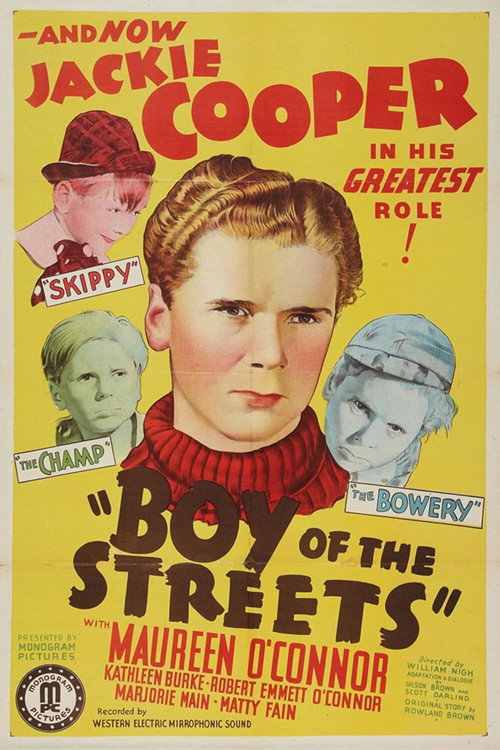 Póster de Boy of the Streets