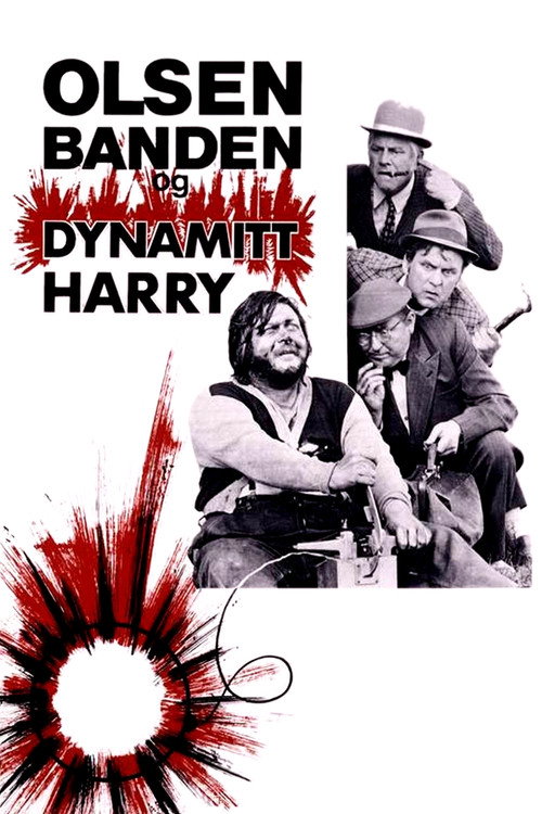 Póster de The Olsen Gang and Dynamite-Harry