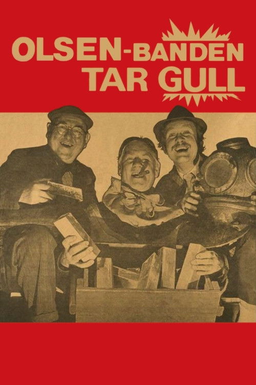 Póster de The Olsen Gang Takes the Gold