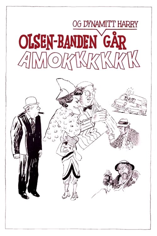 Póster de The Olsen Gang and Dynamite-Harry Goes Wild