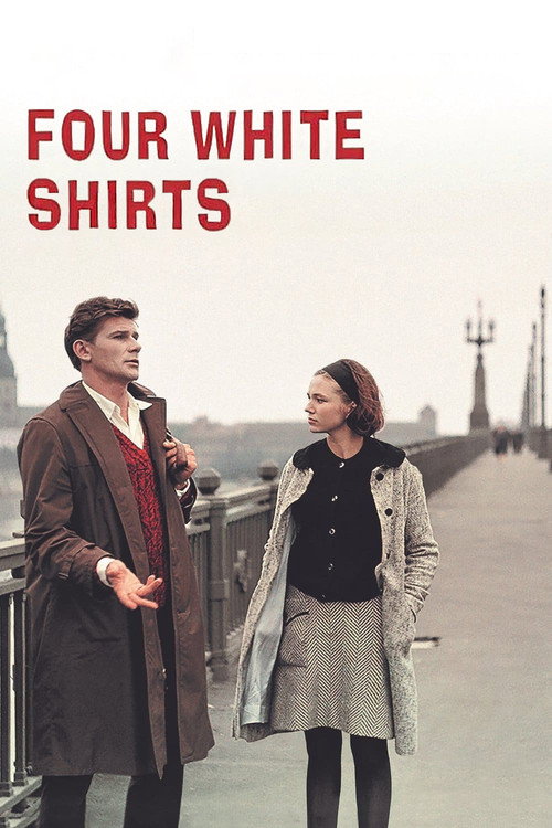 Póster de Four White Shirts