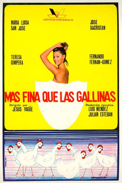 Póster de Más fina que las gallinas