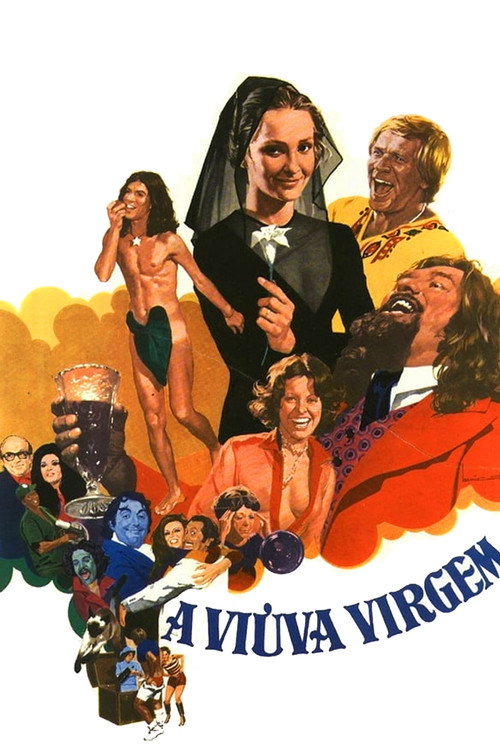 Póster de A Viúva Virgem