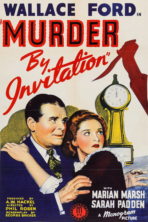 Póster de Murder by Invitation