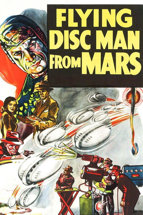 Póster de Flying Disc Man from Mars