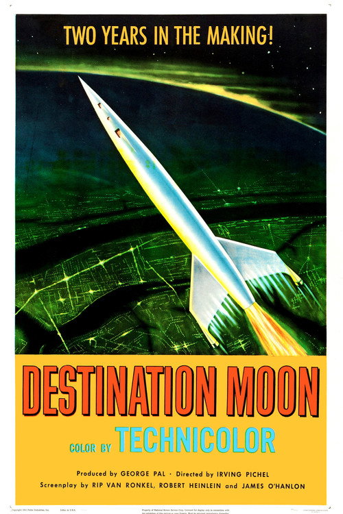 Póster de Destination Moon