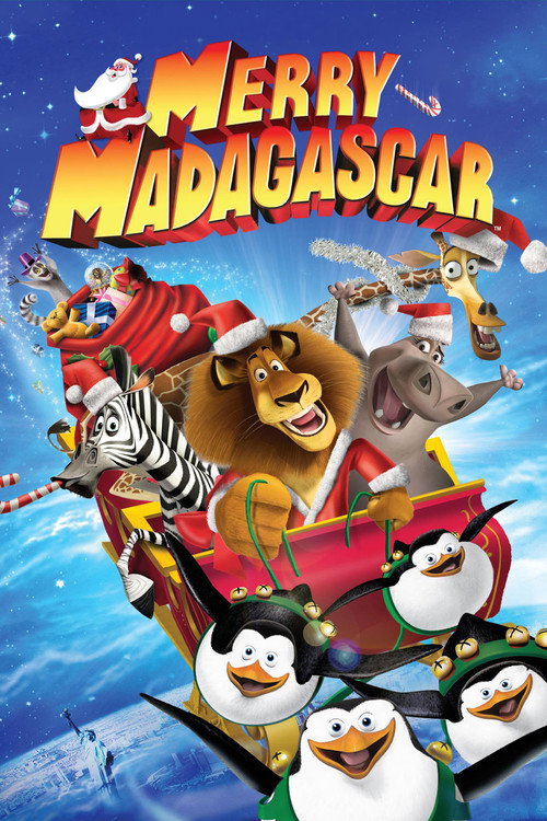 Póster de Merry Madagascar