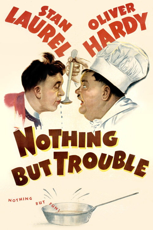 Póster de Nothing But Trouble
