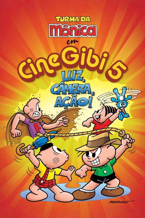 Póster de Turma da Mônica em Cine Gibi 5: Luz, Câmera, Ação!