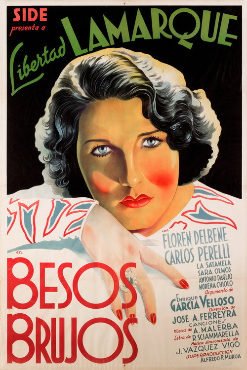 Póster de Besos brujos