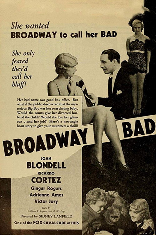 Póster de Broadway Bad