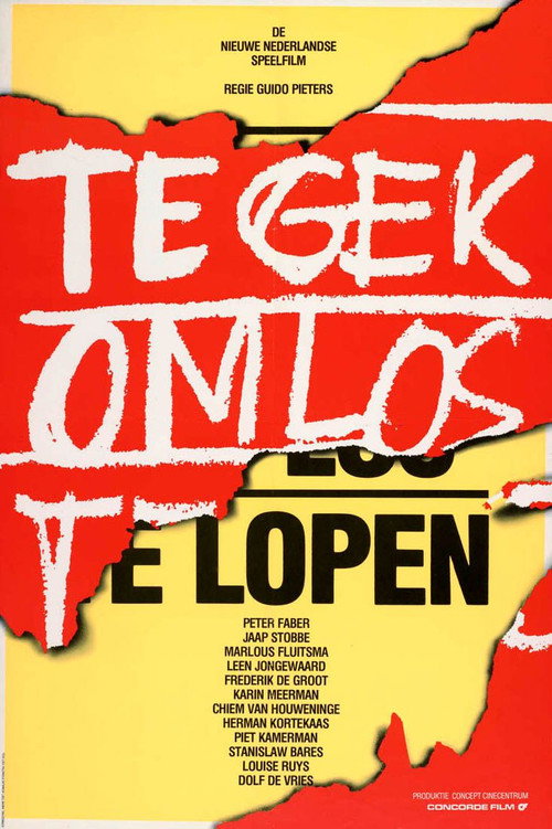 Locandina di Te gek om los te lopen