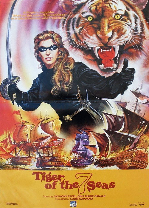 Póster de Tiger of the Seven Seas