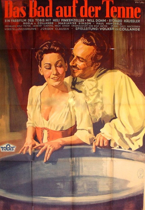 Poster von Das Bad auf der Tenne