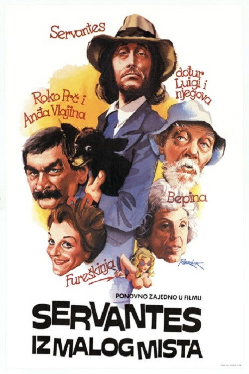 Póster de Cervantes from the Small Town