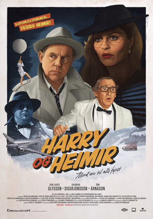Póster de Harry & Heimir: Murders Come First