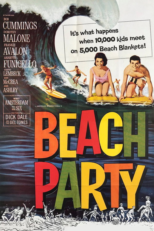 Póster de Beach Party