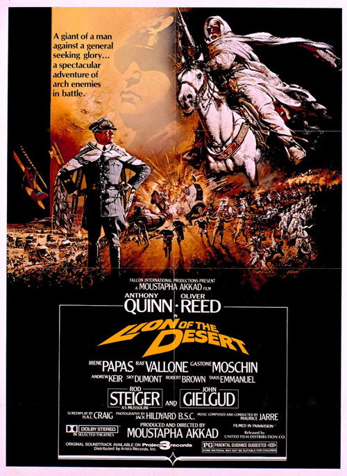 Póster de Lion of the Desert