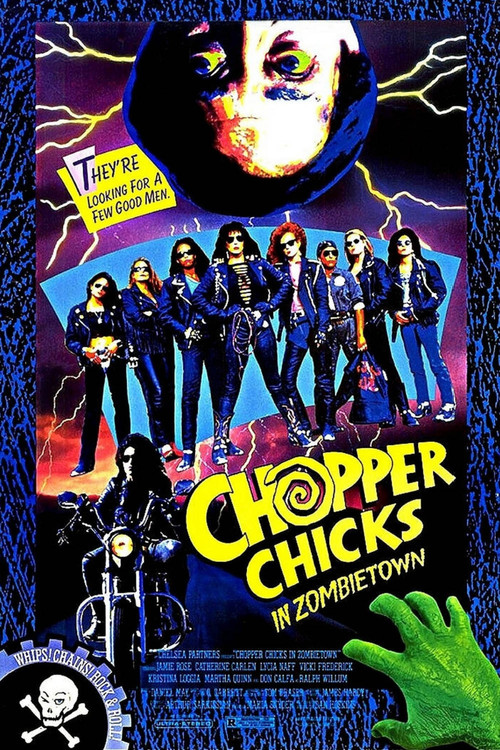 Póster de Chopper Chicks in Zombietown