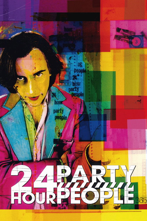 Póster de 24 Hour Party People