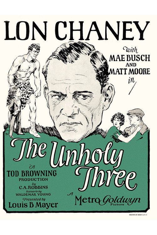 Póster de The Unholy Three